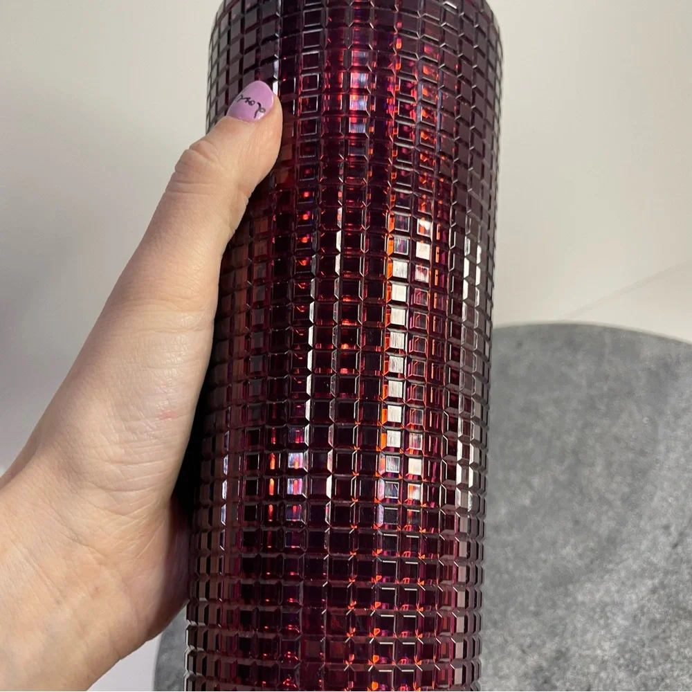 Starbucks Christmas Berry Plum Dark Cherry Purple Maroon Venti Cup Mug